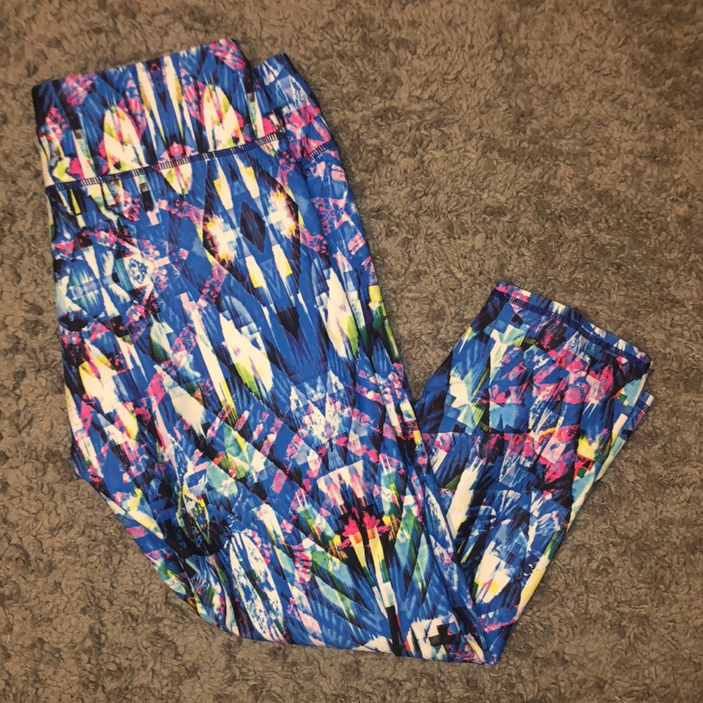Colorful Capri Leggings